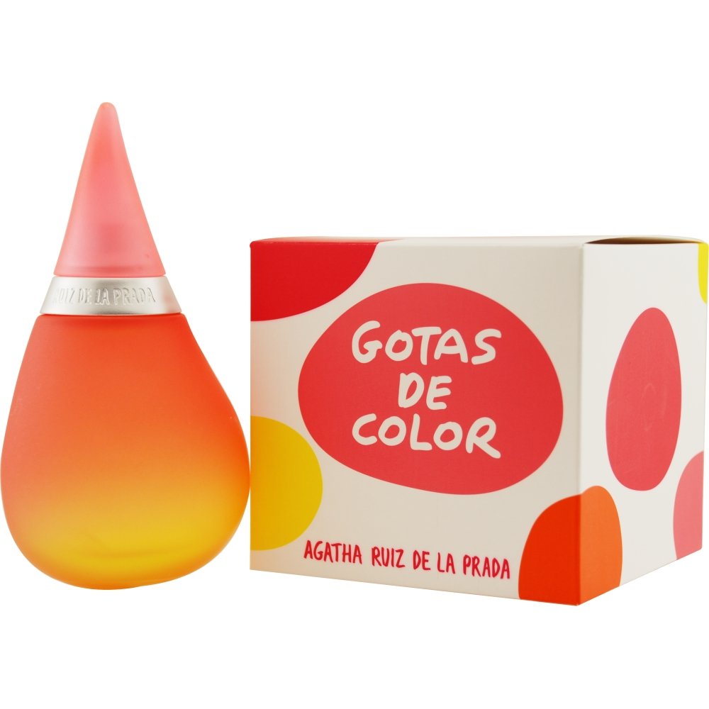 Gotas De Color De Agatha Ruiz -Eau De Toilette 3.4oz-100ML Dama Mujer Femenino
